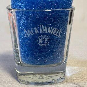 Jack Daniel's Old No. 7 Tennessee Whiskey Heavy Square Base Lowball Rocks Glass